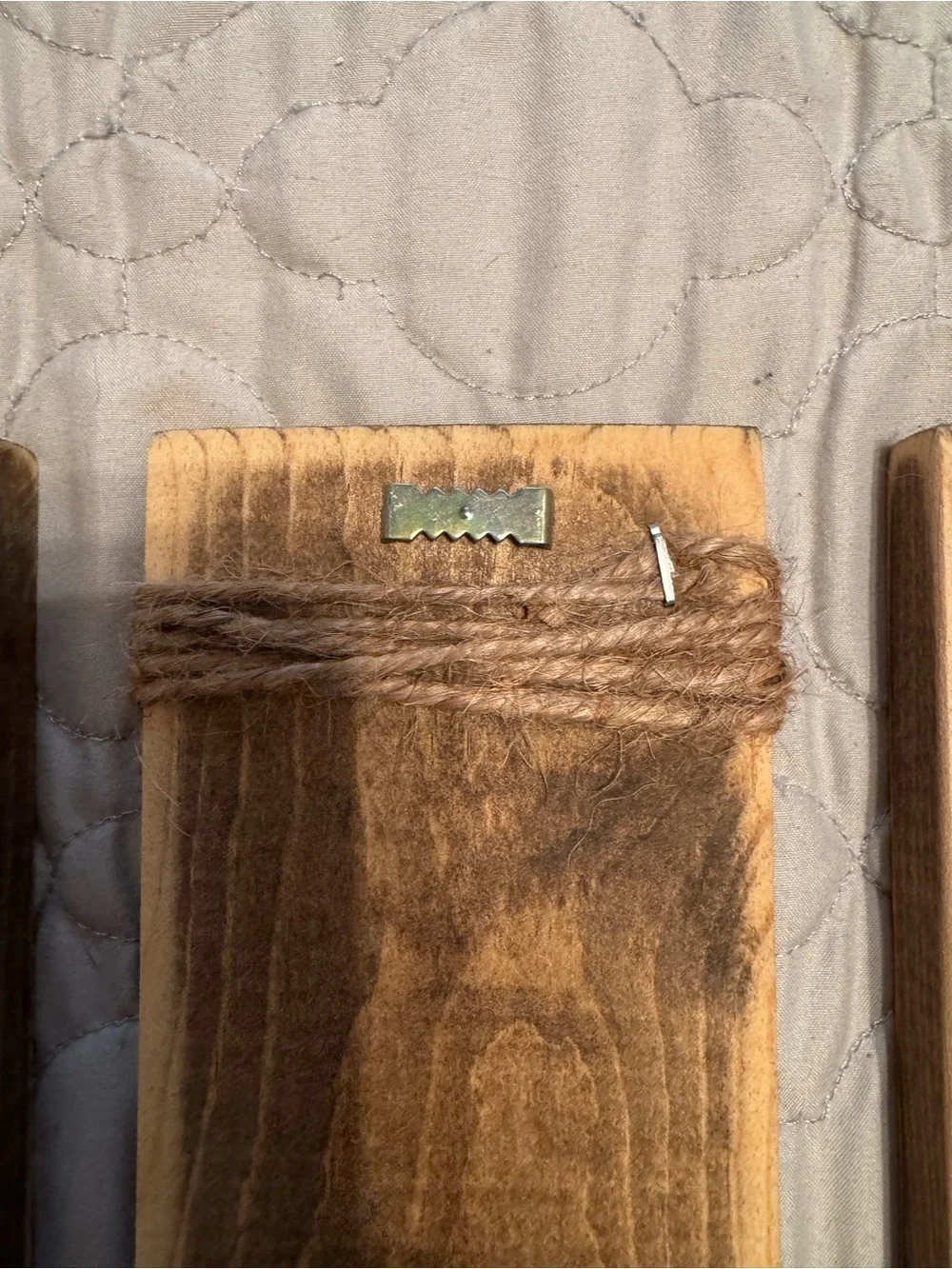 Wooden Bathroom Sign Set - Soak Relax Wash - Rustic Brown